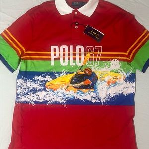 polo Ralph Lauren Classic print soft cotton polo shirt
